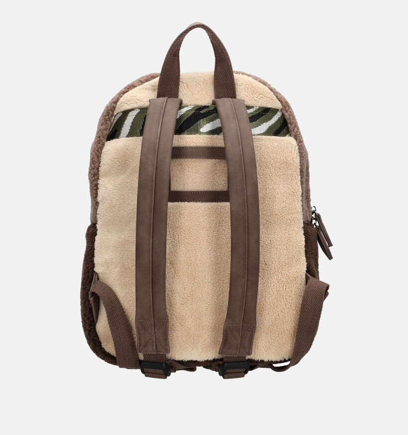 ZEBRA Teddy Sac à dos en Marron pour filles, garçons (364762)