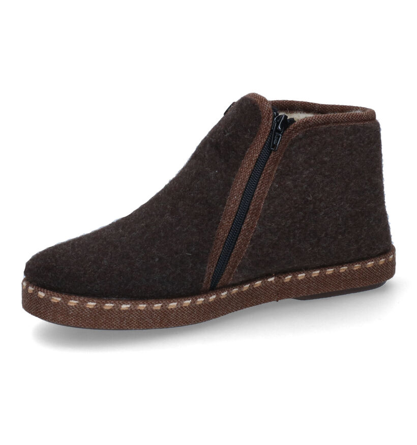 Hush Puppies Douvent Bruine Hoge pantoffels voor heren (330021)