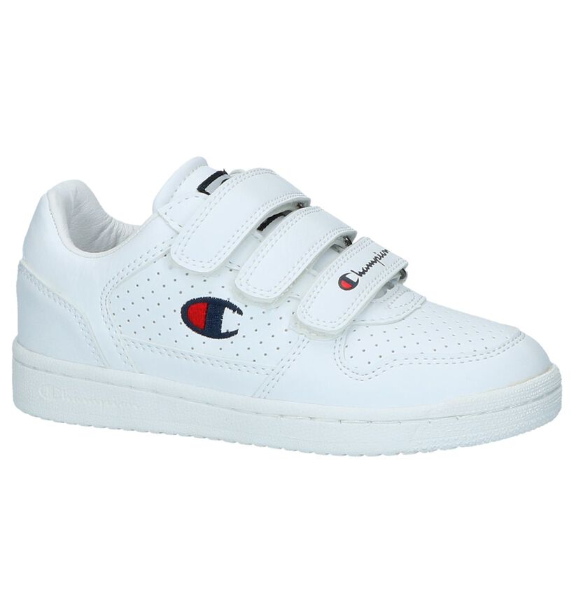 Witte Sneakers met Velcro Champion Chicago Basket in kunstleer (232281)