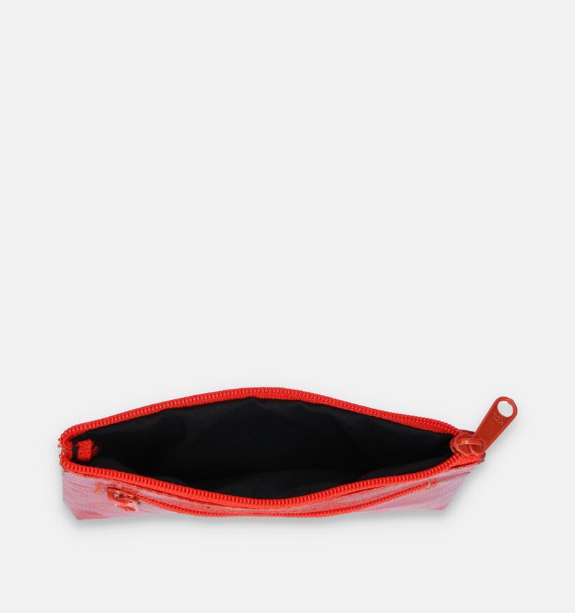 Euro-Leather Porte-monnaie en Rouge pour femmes, filles (333053)