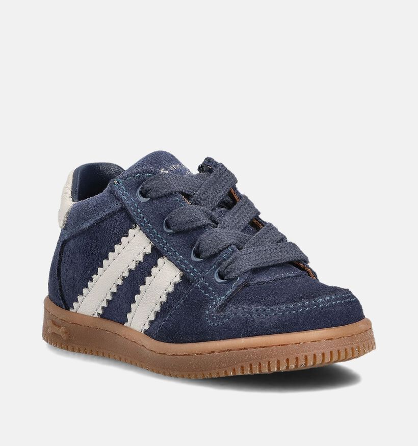 STONES and BONES Naif Chaussures pour bébé en Bleu foncé pour filles, garçons (361977) - pour semelles orthopédiques