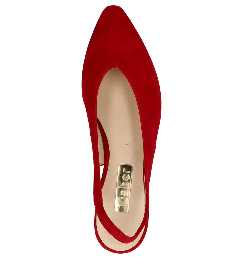 Gabor Blauwe Pumps in daim (271702)