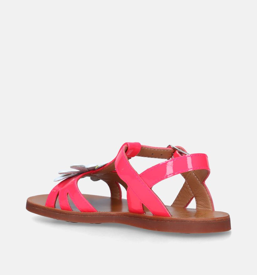 Pom d'Api Plagette Flo Fuchsia Sandalen voor meisjes (337988)