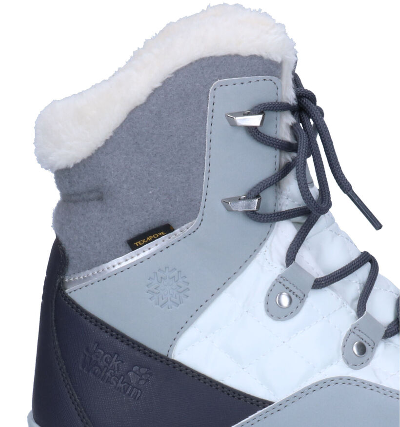 Jack Wolfskin Cold Bay Texapore Zwarte Snowboots in kunststof (294189)