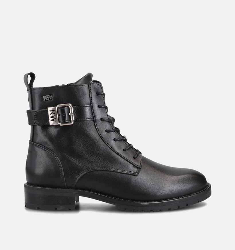 River Woods Beth Zwarte Enkellaarzen voor dames (363695)