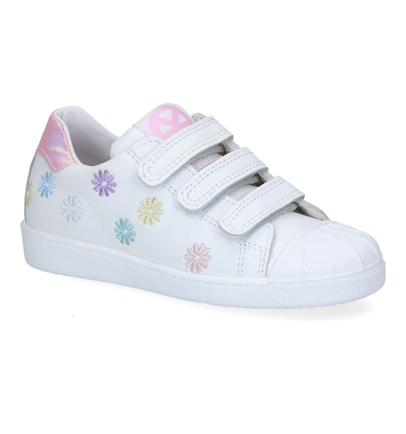 Kipling Hamira 2 Chaussures à velcro en Blanc en cuir (308138)