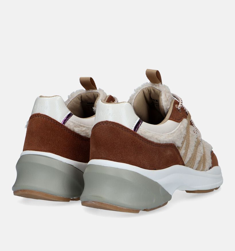 Mexx Moana Beige Sneakers voor dames (329230) - geschikt voor steunzolen