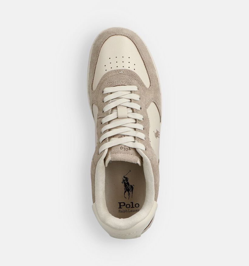 Polo Ralph Lauren Mastercourt Witte veterschoenen voor heren (360752)