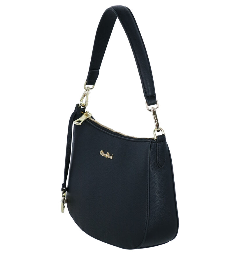 Kisses of Pearl Chloe Sac à bandoulière en Noir en simili cuir (284211)