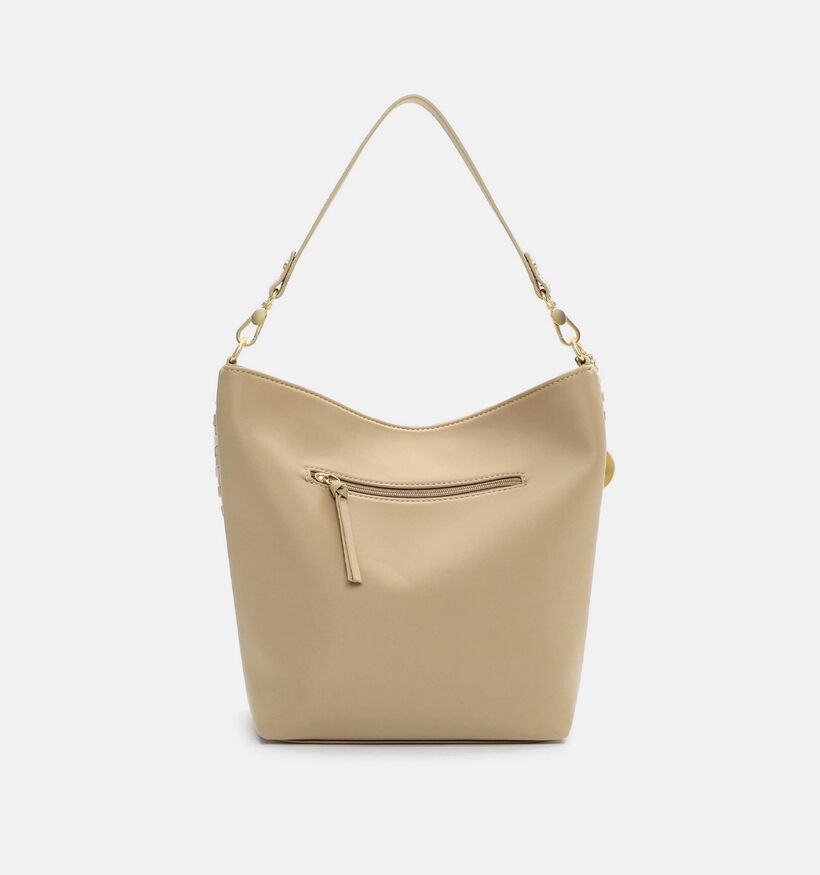 Tamaris Krister Beige Schoudertas met Riem voor dames (371387)