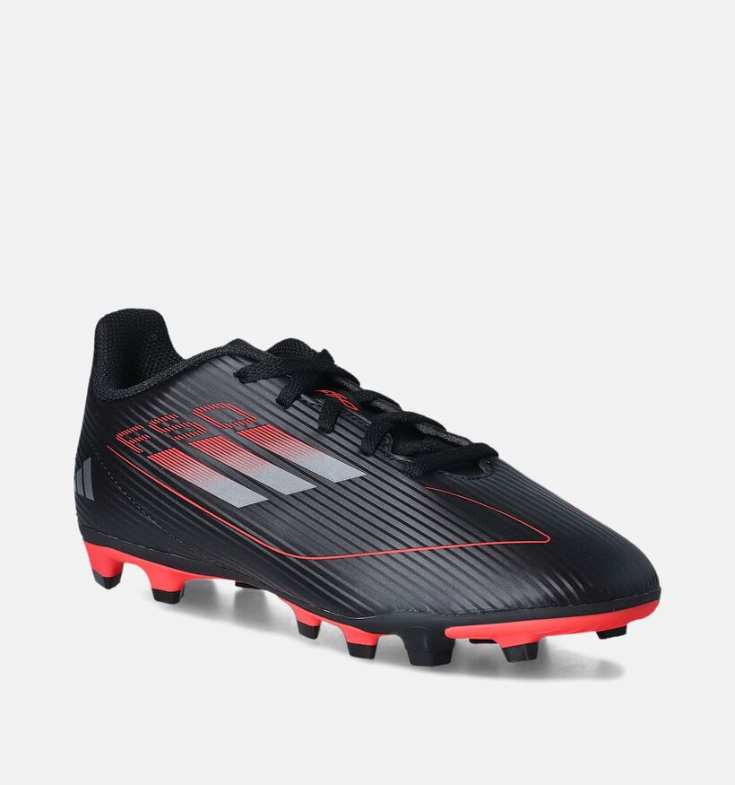 adidas F50 Club Zwarte Voetbalschoenen voor jongens, meisjes (361503)