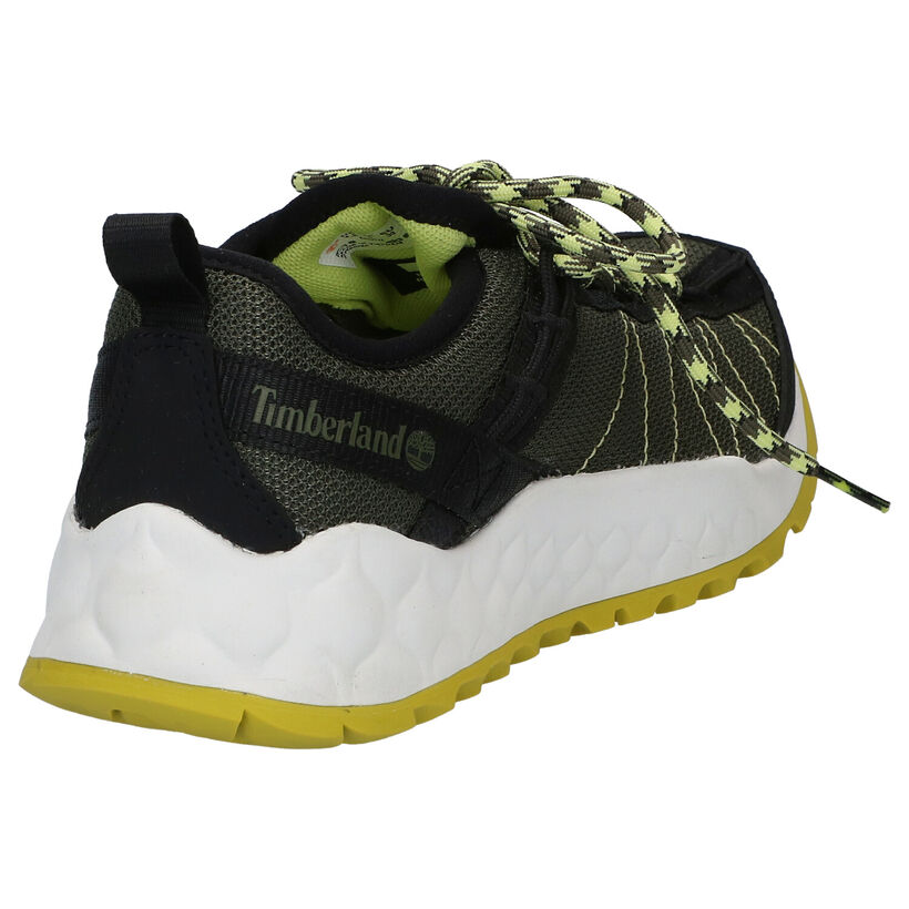 Timberland Solar Wave Baskets en Kaki en textile (286046)