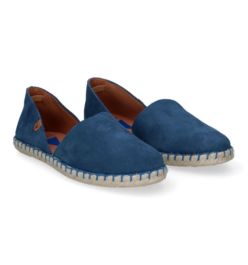 Verbenas Carmen Espadrilles en Bleu pour femmes (318071)