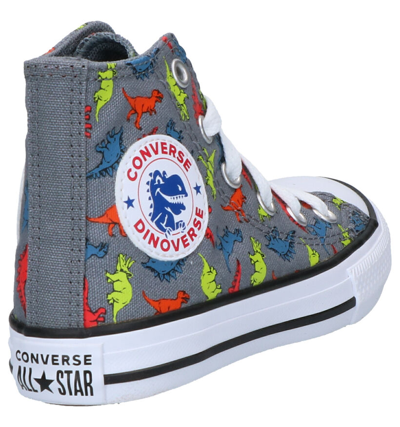 Converse Chuck Taylor AS Grijze Sneakers in stof (263507)