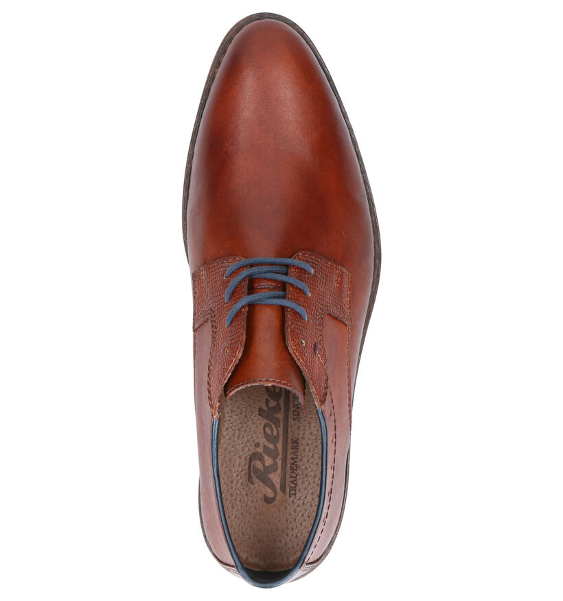 Rieker Chaussures habillées en Cognac en cuir (271965)