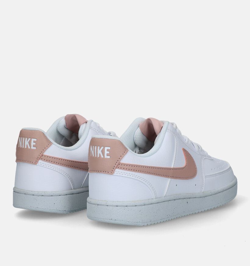 Nike Court Vision Baskets en Blanc pour femmes (324614)