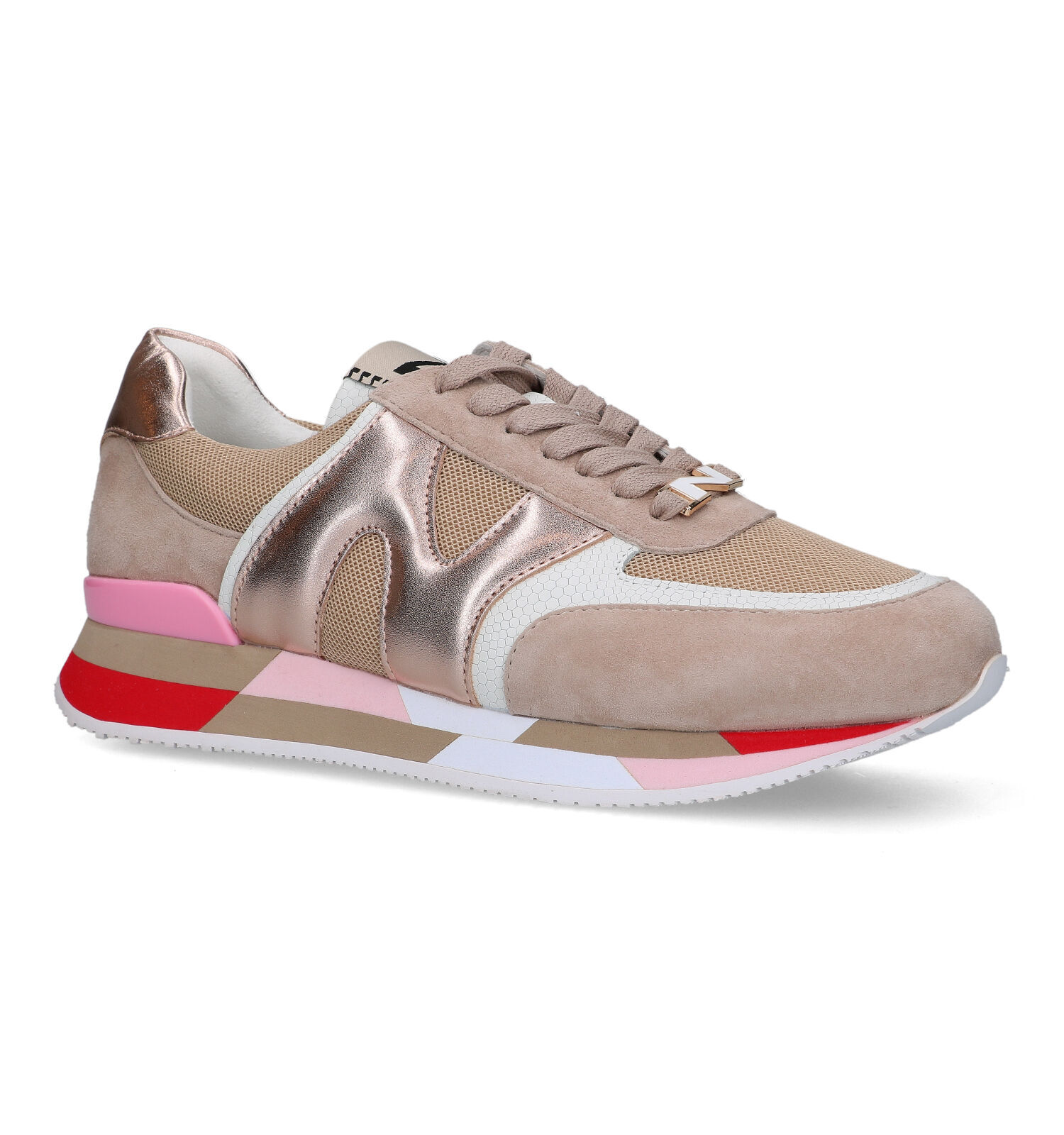 Nathan Baume Beige Sneakers Dames Sneakers Online op TORFS.BE