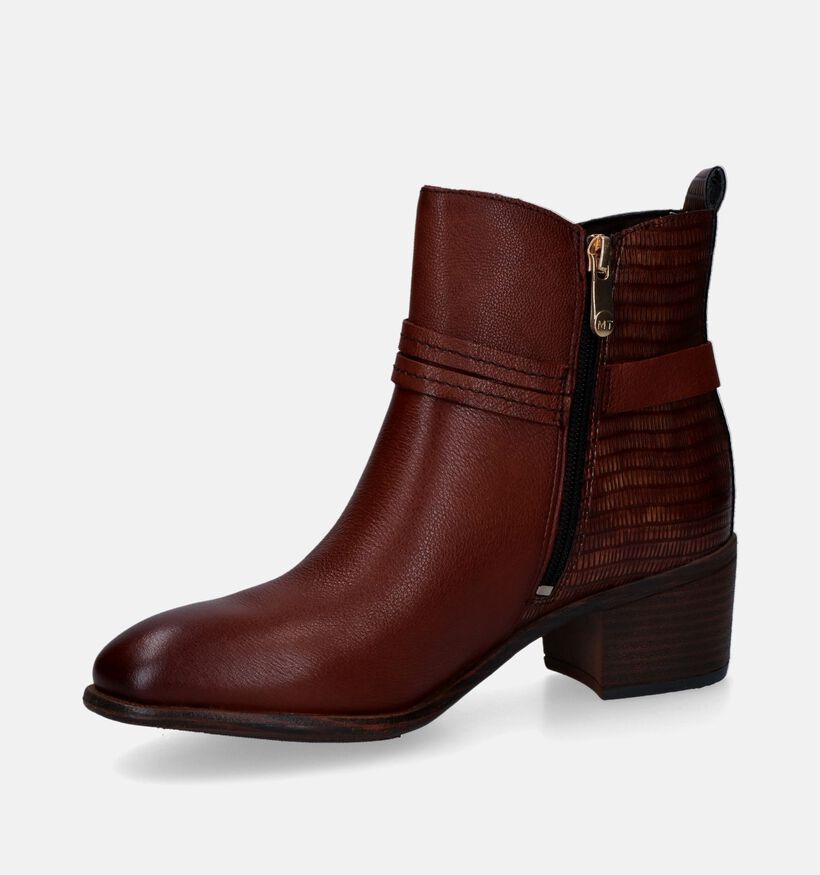 Marco Tozzi Bottines plates en Marron pour femmes (315362)