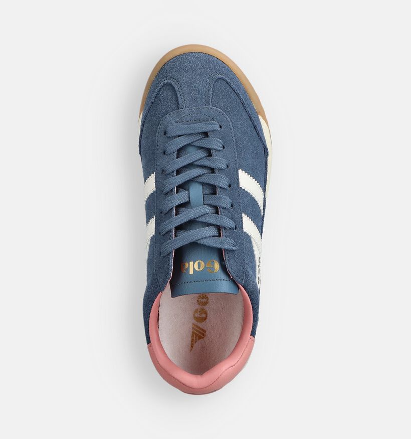Gola Tornado Baskets casual en Bleu foncé pour femmes (360811) - pour semelles orthopédiques