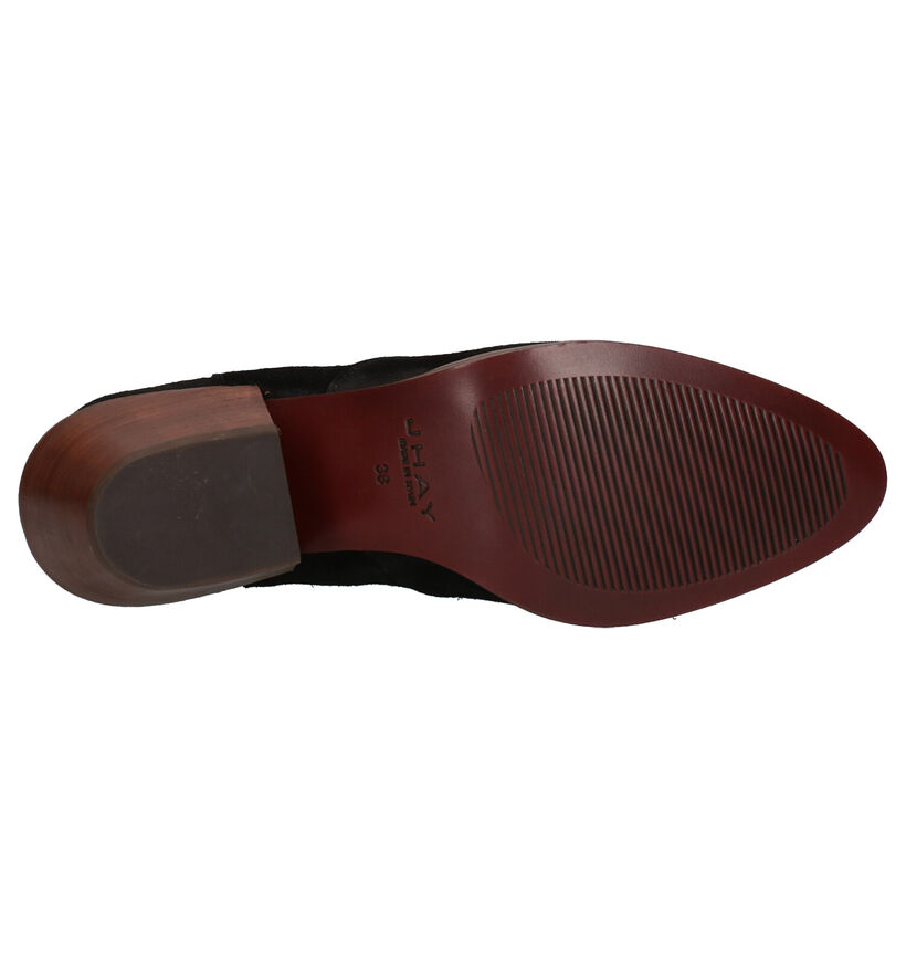 JHay Cognac Enkellaarzen in nubuck (262339)