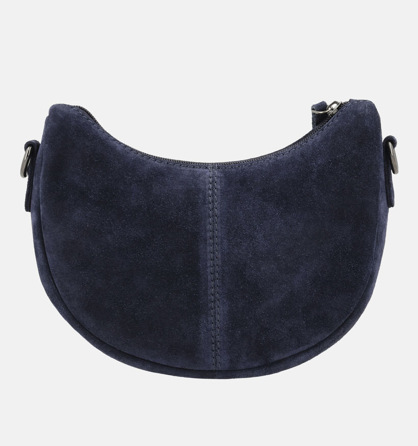 Hide & Stitches Donkerblauwe Schoudertas voor dames (374215)