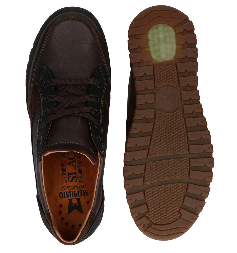 Mephisto Paco Nevada Chaussures à lacets en Brun en cuir (298251)