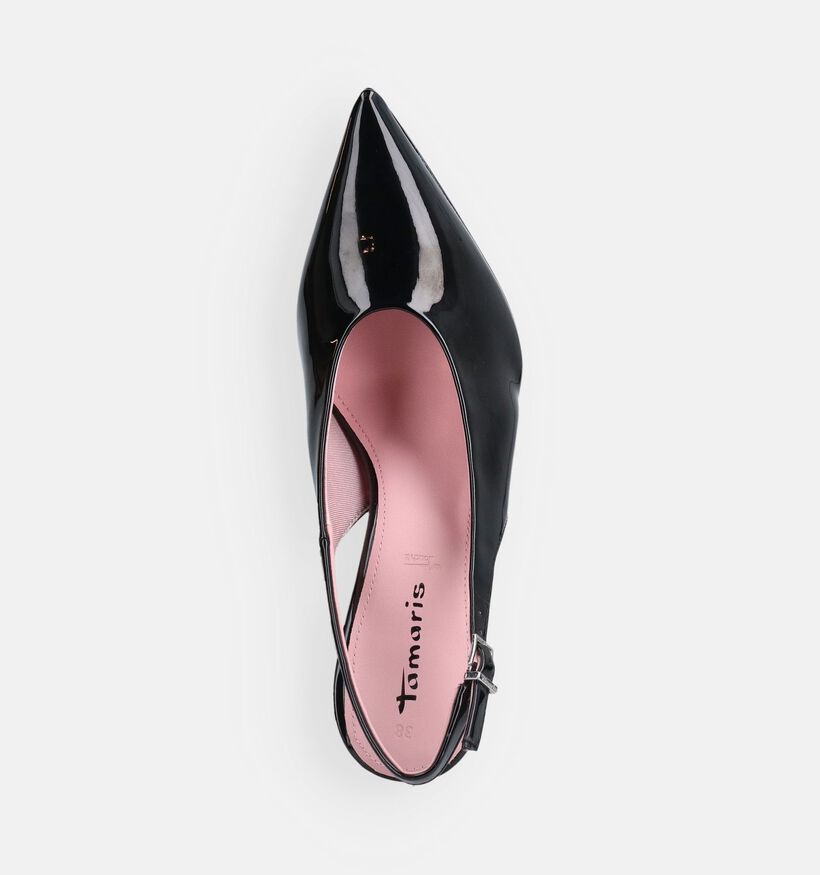 Tamaris Talons hauts Slingback en Noir pour femmes (367698)