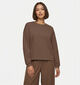 Vero Moda Locca Bruine Sweater met Kanten Rugdetail voor dames (377619)