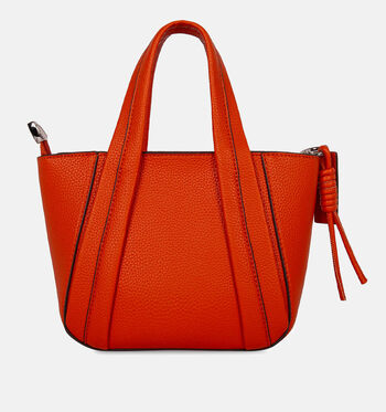 Laurent David Handtassen Oranje/Cognac/Blauw