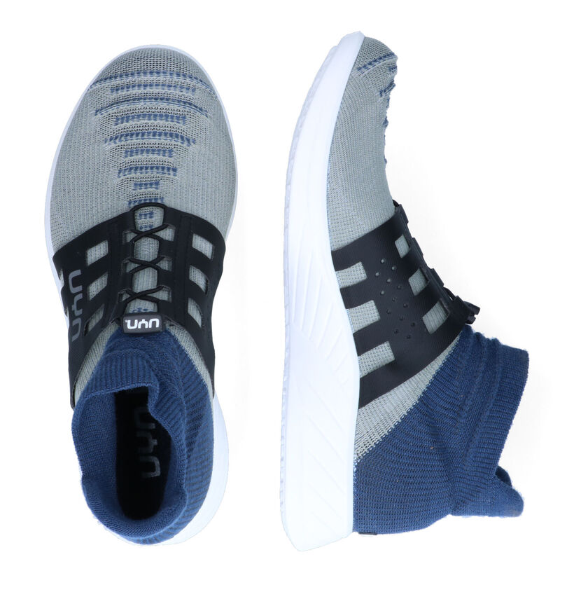 UYN X-Cross Tune Zwarte Sneakers in stof (303122)
