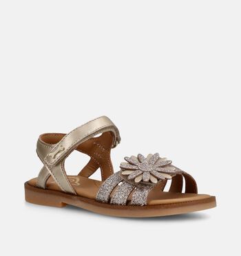 STONES and BONES Sandalen Goud/Roze