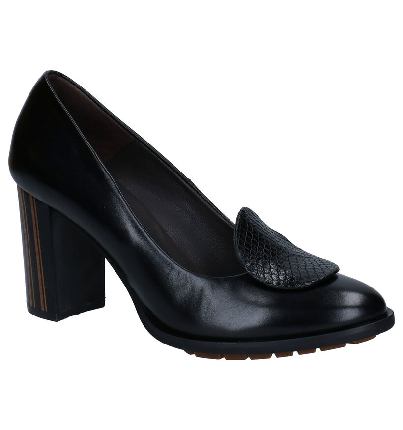 Zinda Escarpins classique en Cognac en cuir (272906)