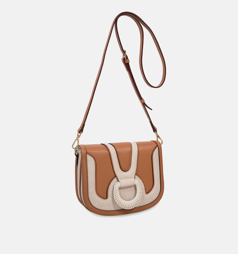Laurent David Brooke Cognac Crossbody tas voor dames (358041)