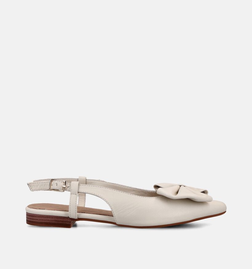 Laurent David Ballerines en Blanc pour femmes (373775)