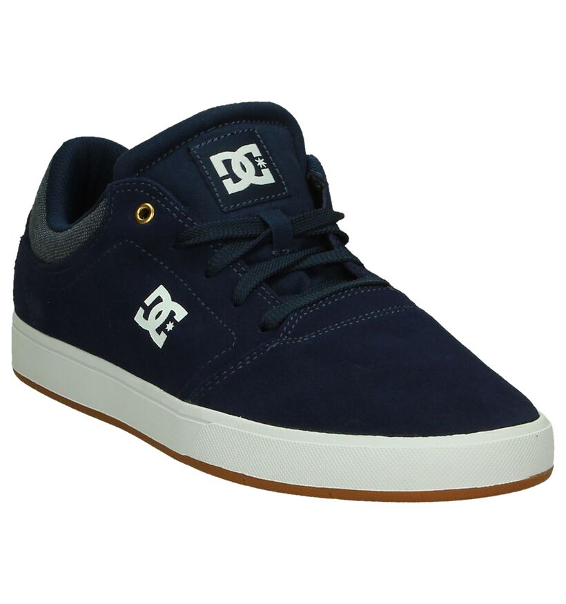 DC Shoes Skate sneakers en Bleu foncé en textile (200501)