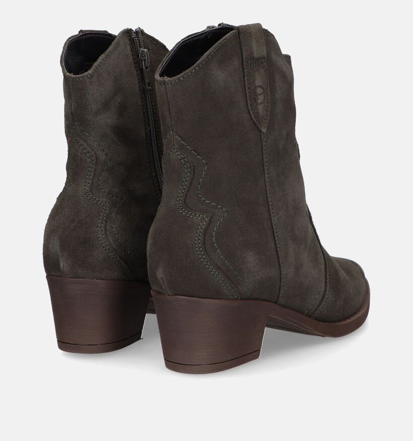 Tamaris Groene Cowboy boots voor dames (333105)