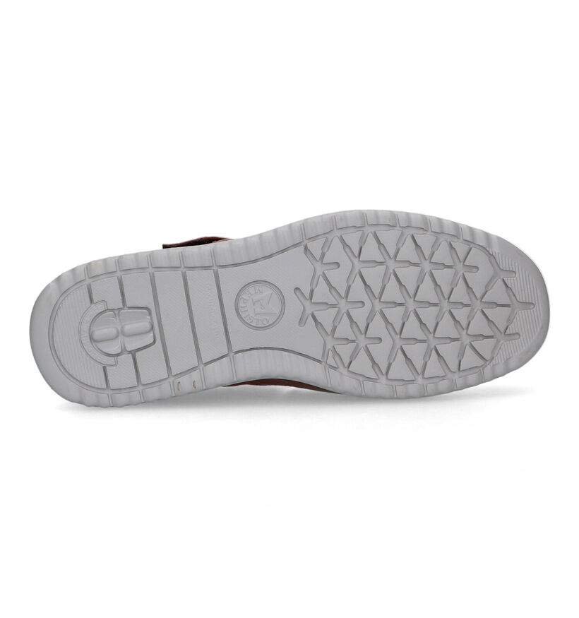 Mephisto Tarek Randy Chaussures à velcro en Cognac pour hommes (355138) - pour semelles orthopédiques