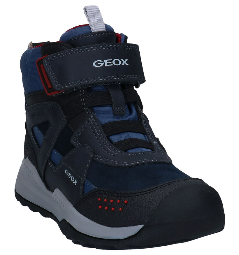 Geox Amphibiox Blauwe Hoge Schoenen in kunstleer (278323)