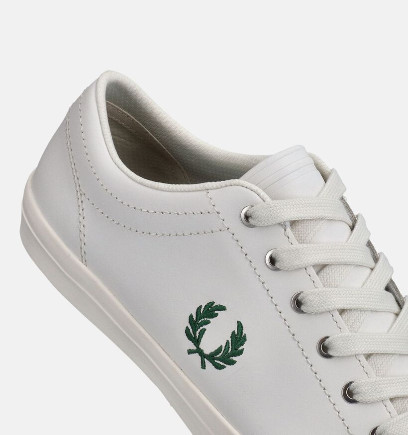 Fred Perry Baseline Witte Veterschoenen voor heren (365708)