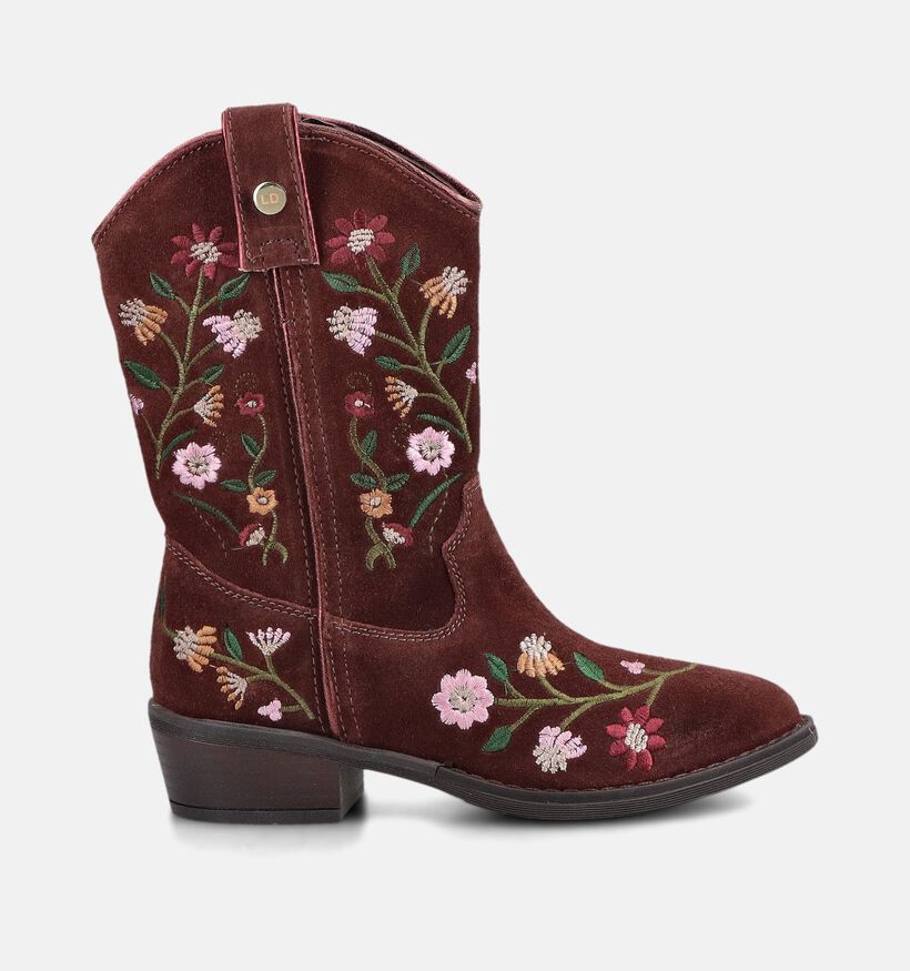 Little David Bordeaux Lange Laarzen met Rits voor meisjes (378831)