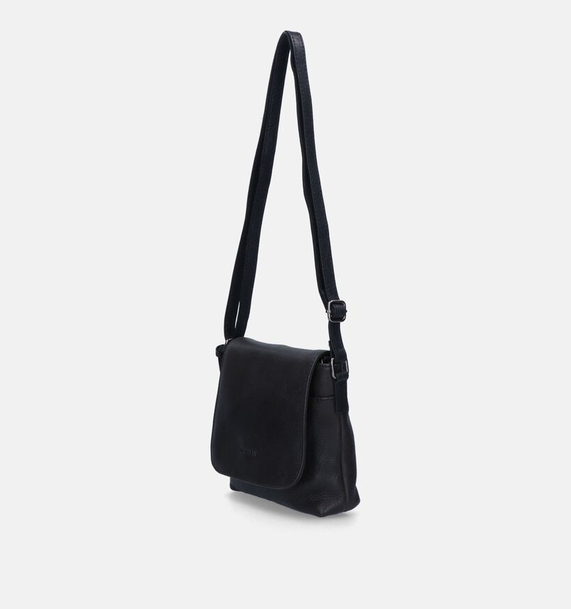 Burkely Ranger Sac porté croisé en Noir pour femmes (348402)