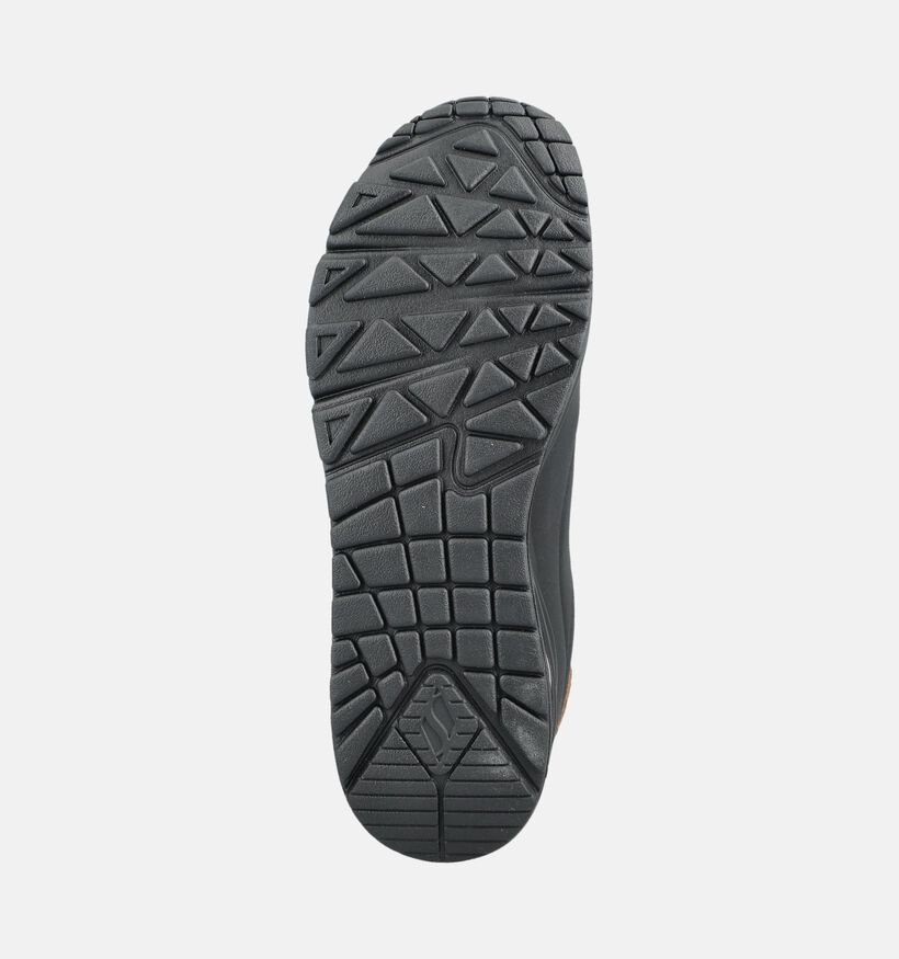 Skechers Uno Jungle Nite Baskets en Noir pour femmes (376920) - pour semelles orthop&eacute;diques