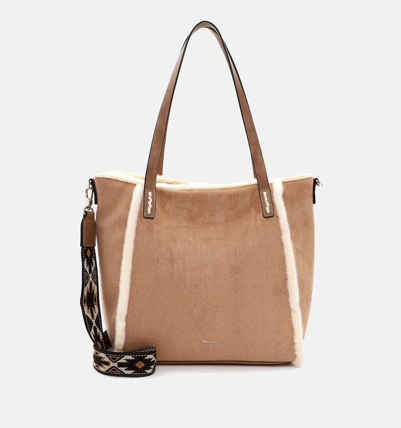 Tamaris Charlie Cabas avec fermeture éclair en Beige pour femmes (348182)