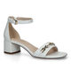 Tamaris Zwarte Sandalen met gesloten hiel in kunstleer (322332)
