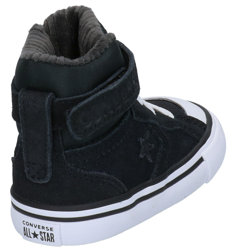 Converse Pro Blaze Zwarte Sneakers in daim (252991)