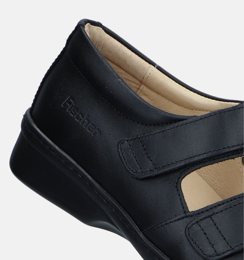 Fischer Zwarte Comfortschoenen voor dames (347138) - geschikt voor steunzolen