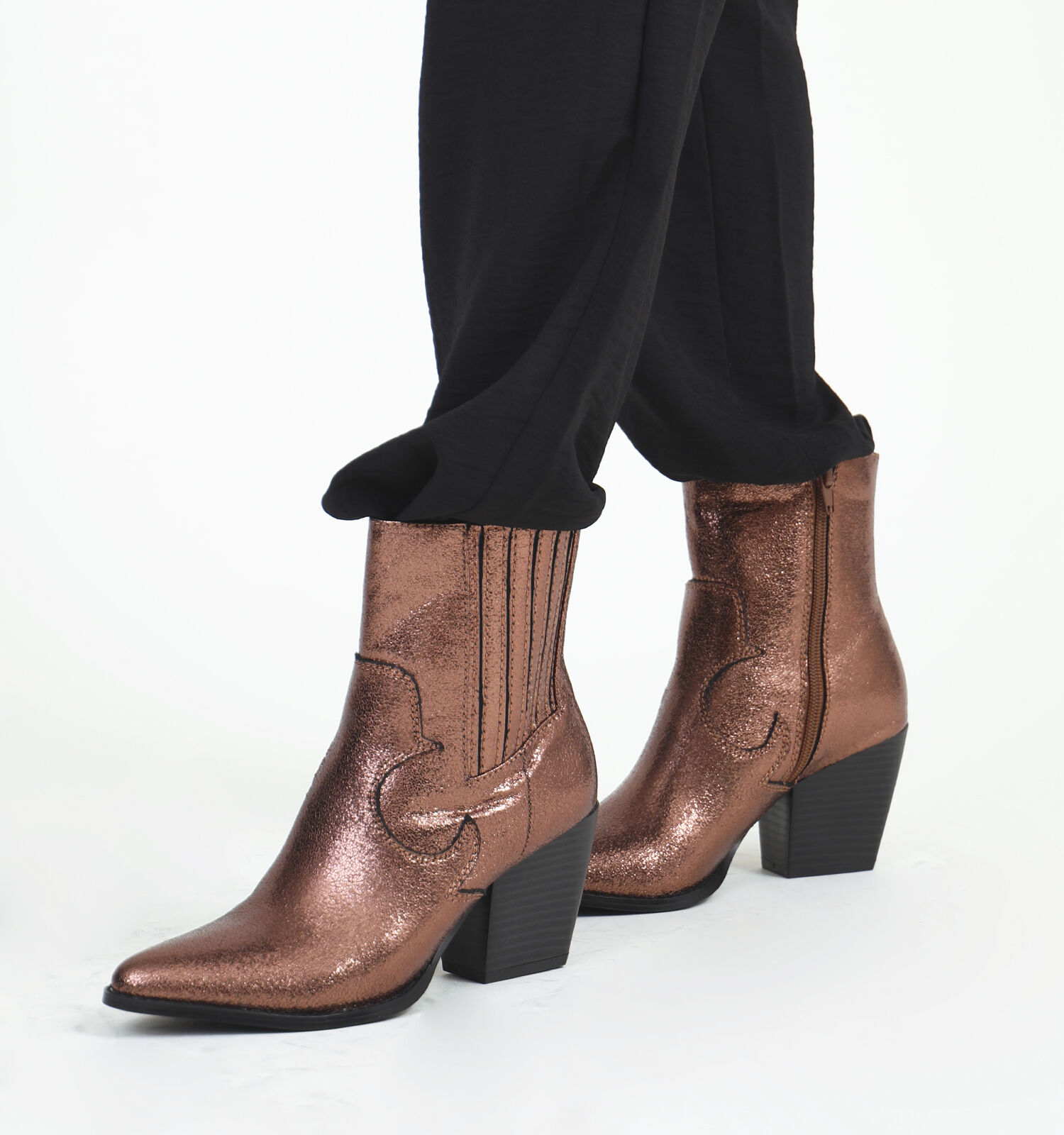 Cowboy boots online dames enkellaarsjes