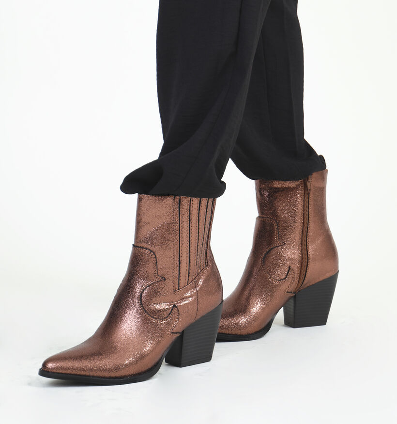 La Strada Bronzen Cowboy boots voor dames (332024)