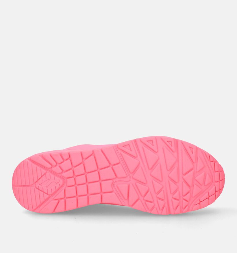 Skechers Uno Stand On Air Roze Sneakers voor dames (334207)
