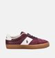 Polo Ralph Lauren Court Bordeaux Sneakers voor dames (377214) - geschikt voor steunzolen